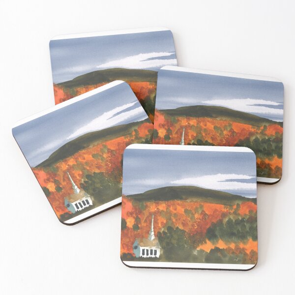 Item preview, Country Church in Fall designed and sold by Creative Traveler FM.