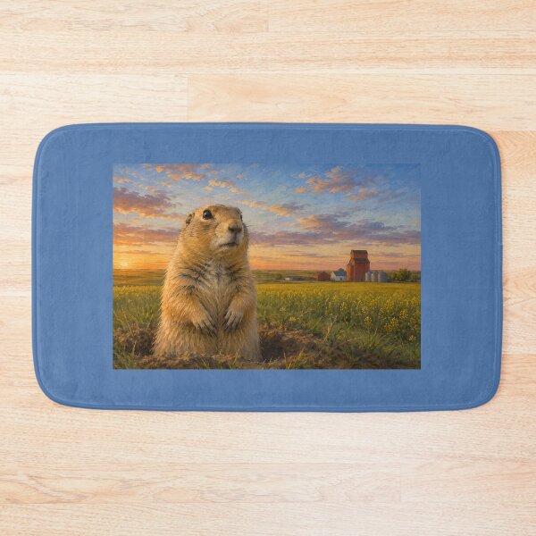 Item preview, Prairie Sentinel at Sunset designed and sold by Stubblejumper Artworks.