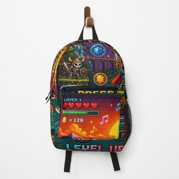 Item preview, Level Up Your Life – Retro 16-Bit Adventure Screen Tags (15): designed and sold by Shaw1Berry.