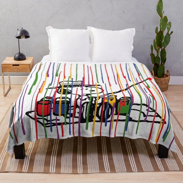 Item preview, Abstract Colorful Paint Art - Snoopy Painting designed and sold by Schulz Lightprint Studio.