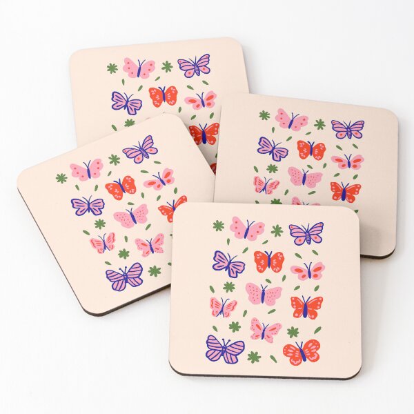 Item preview, Butterflies Cottage Core Illustration designed and sold by soheedesigns.