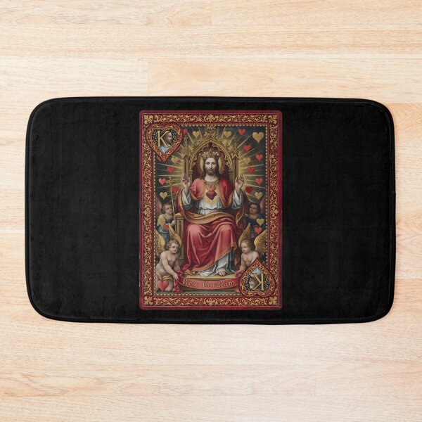 Item preview, Jesus King of Hearts Religious Playing Card Inspired Christian designed and sold by Redgiant87x.
