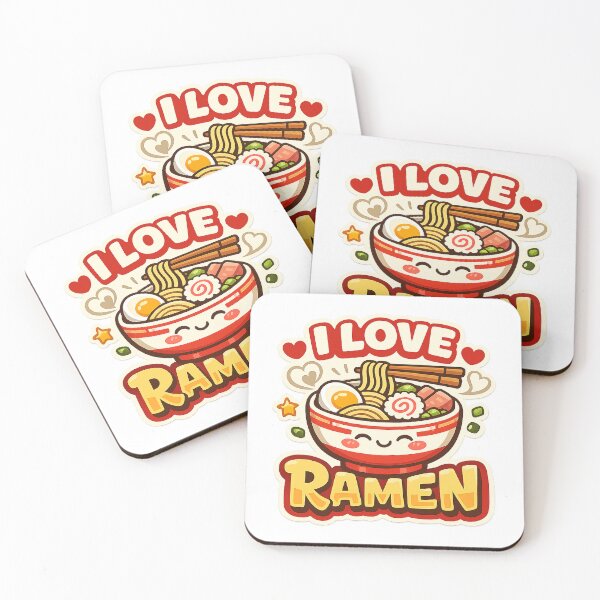 Item preview, I Love Ramen Kawaii Noodle Lover  designed and sold by Magmashup.