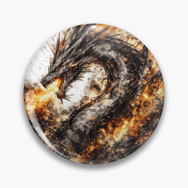 Item preview, Fiery Dragon Explosion Art designed and sold by Idans.