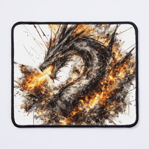Item preview, Fiery Dragon Explosion Art designed and sold by Idans.