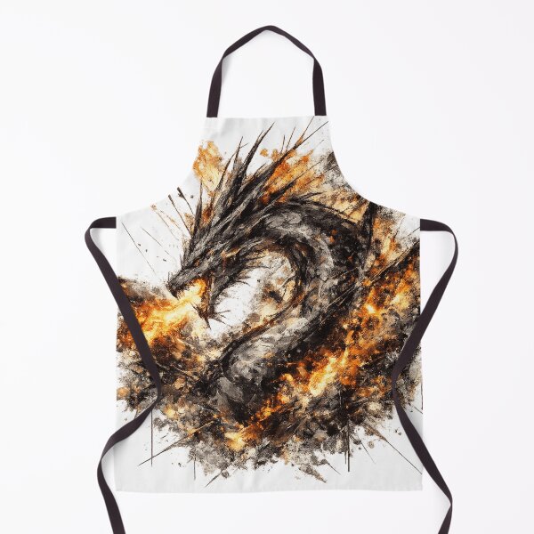 Item preview, Fiery Dragon Explosion Art designed and sold by Idans.