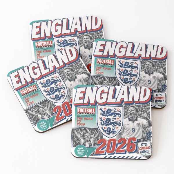 Item preview, England 2026 Football World Cup Glory | Three Lions Fan Supporter Shirt designed and sold by rushaib.