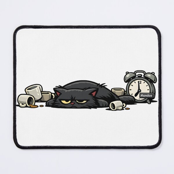 Item preview, Monday Cat Not Today designed and sold by PatiImagination.