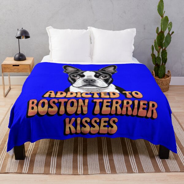 Item preview, Boston Terrier Dog Pet Owner Design Addicted To Boston Terrier Kisses designed and sold by fantasticdesign.