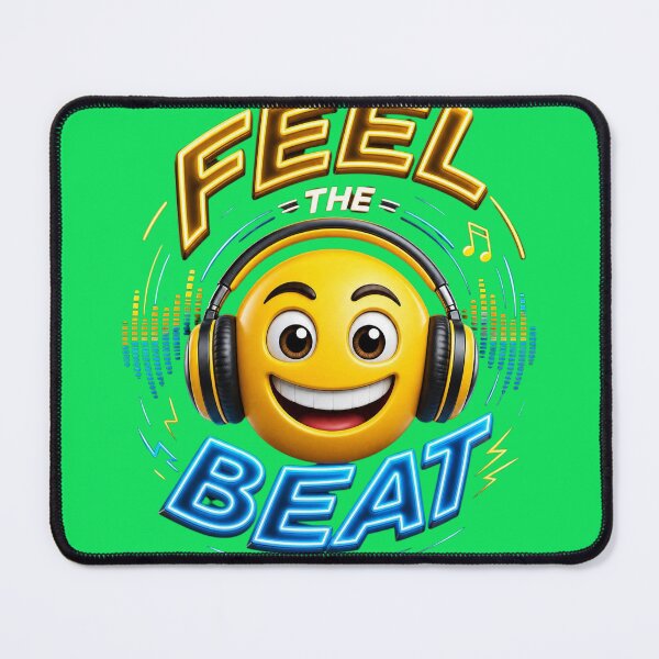 Item preview, Feel The Beat Music Emoji Headphones designed and sold by Essi80.