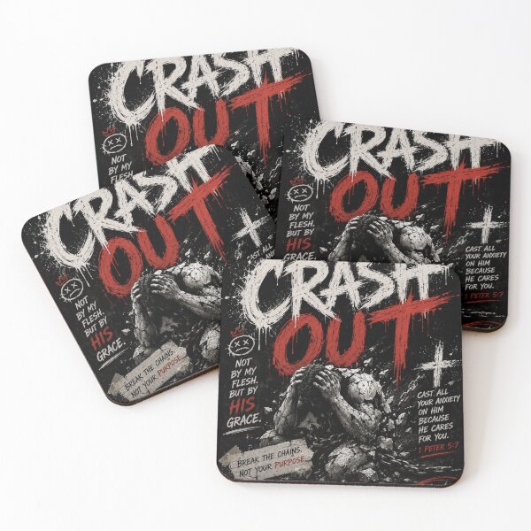 Item preview, Crash Out By His Grace designed and sold by ButterflyHolly Resource.