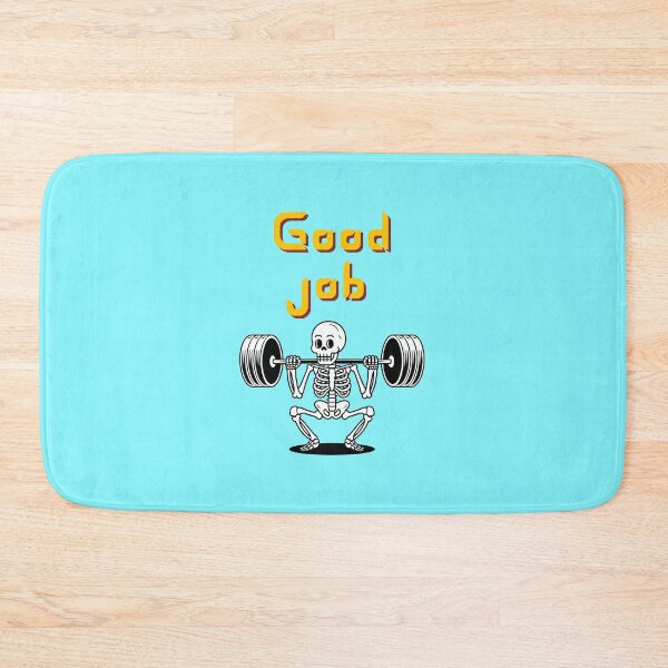 Item preview, Good Job Weightlifting Skeleton Funny designed and sold by creativerooney.