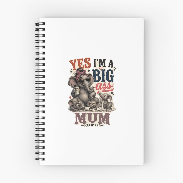 Item preview, I'm A Big Ass Mum Funny Mama Bear Motherhood Gift designed and sold by BigLove Animals.