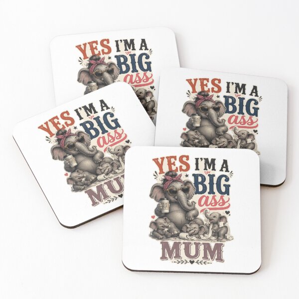 Item preview, I'm A Big Ass Mum Funny Mama Bear Motherhood Gift designed and sold by BigLove Animals.