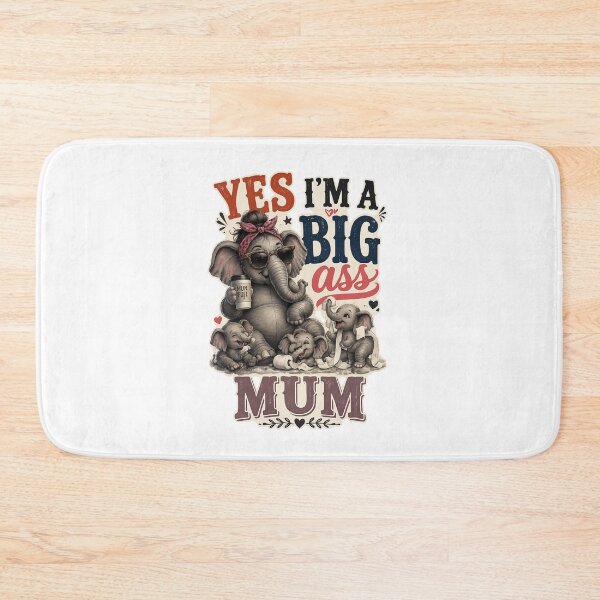 Item preview, I'm A Big Ass Mum Funny Mama Bear Motherhood Gift designed and sold by BigLove Animals.
