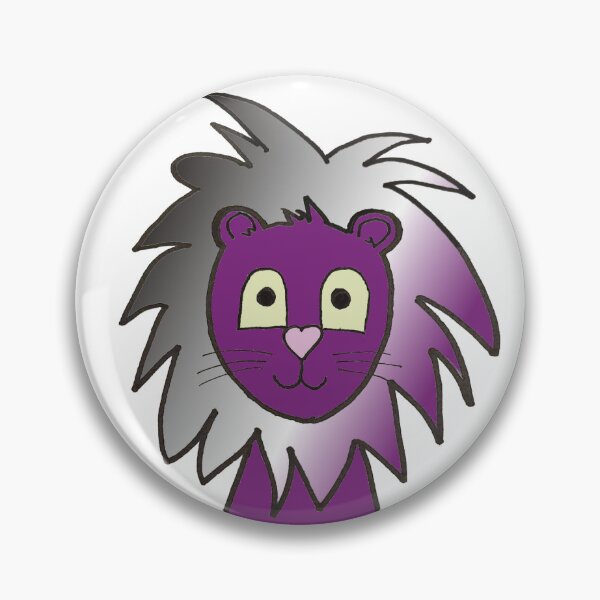 Item preview, Ace or Demisexual Pride Lion designed and sold by AndiStraube.