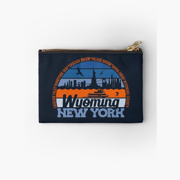 Item preview, Wyoming New York Sunset Retro Vintage Local Pride Logo designed and sold by CRHPOD20.