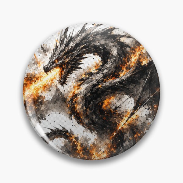 Item preview, Flaming Dragon Spirit Fire Art designed and sold by Idans.