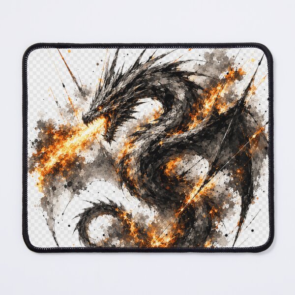 Item preview, Flaming Dragon Spirit Fire Art designed and sold by Idans.