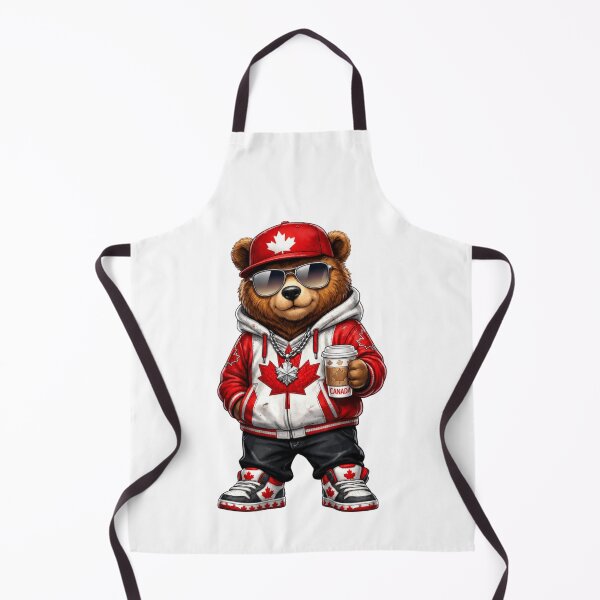 Item preview, Canada Bear Patriotic Canada Day designed and sold by Thread&Fable.