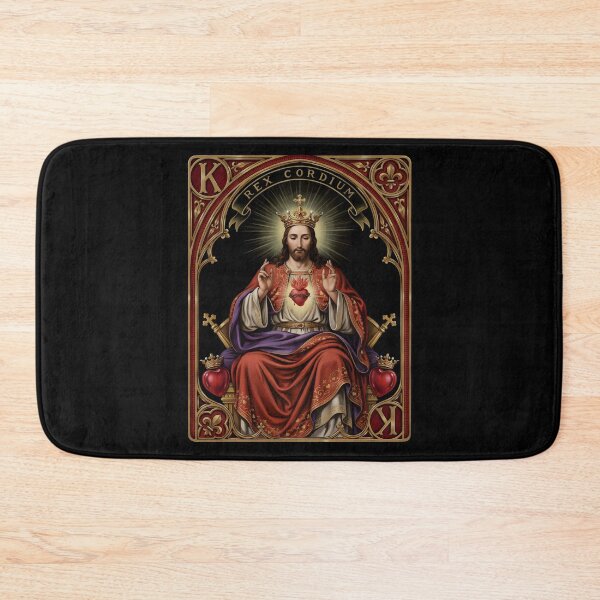 Item preview, Jesus King of Hearts Faith Inspired Religious Design for Christians designed and sold by Redgiant87x.