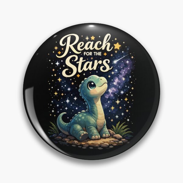 Item preview, Reach for the Stars – Cute Brachiosaurus designed and sold by Pineapple-Tree.
