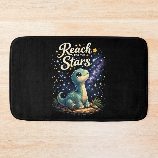 Item preview, Reach for the Stars – Cute Brachiosaurus designed and sold by Pineapple-Tree.