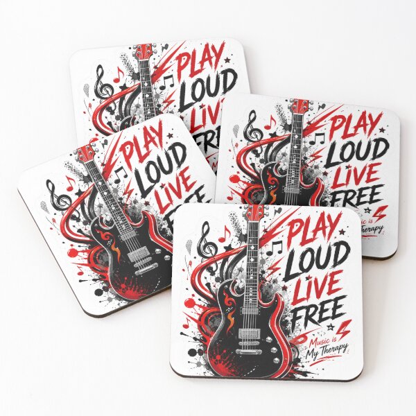 Item preview, Vintage Guitar Sticker | Music Lover Gift Classic T shirt designed and sold by PawFusionArt.