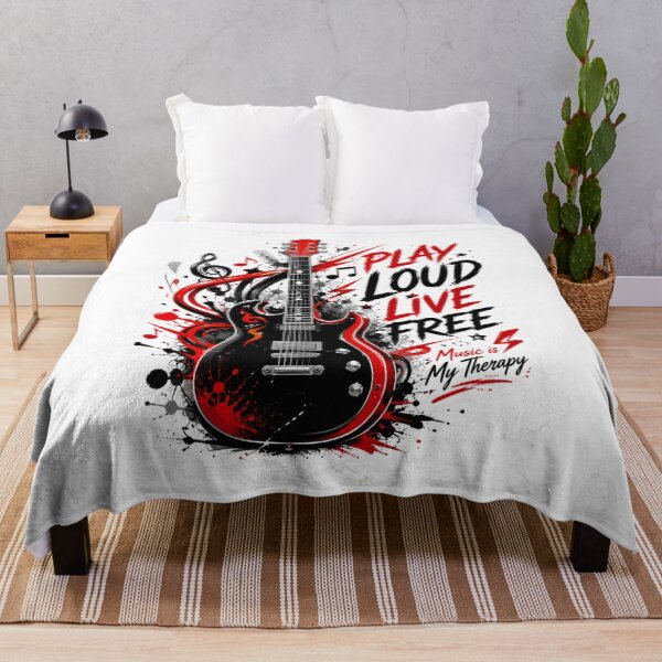 Item preview, Vintage Guitar Sticker | Music Lover Gift Classic T shirt designed and sold by PawFusionArt.