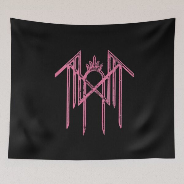 Item preview, Gothic Rune Sigil Minimal Metal Symbol Design designed and sold by BlitCrankMath.