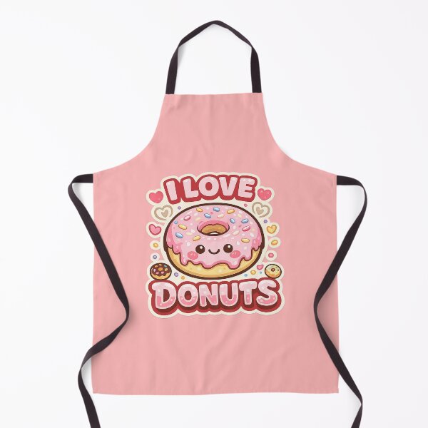 Item preview, I Love Donuts Cute Kawaii Dessert Lover designed and sold by Magmashup.
