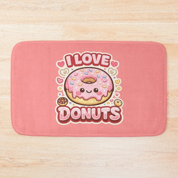 Item preview, I Love Donuts Cute Kawaii Dessert Lover designed and sold by Magmashup.