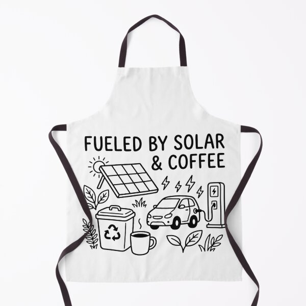 Item preview, Fueled By Solar And Coffee Eco Friendly Living designed and sold by TobattoVision Commodities.