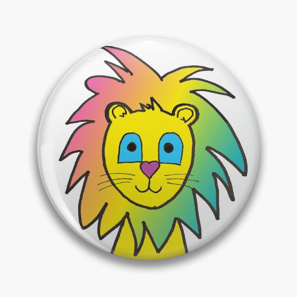 Item preview, Pansexual Pride Lion designed and sold by AndiStraube.