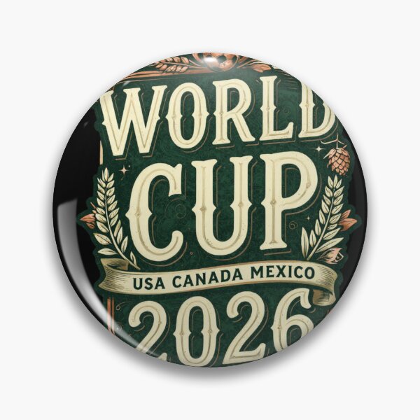 Item preview, Fifa World Cup 2026: USA Canada Mexico retro designed and sold by CREATIVO STUDIO.