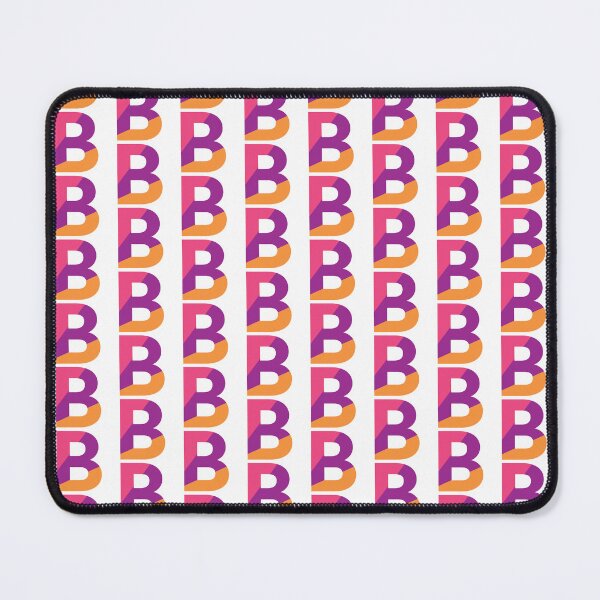 Item preview, Retro Color Block Letter B – Geometric Initial Monogram Design designed and sold by Fontaine Color Co..