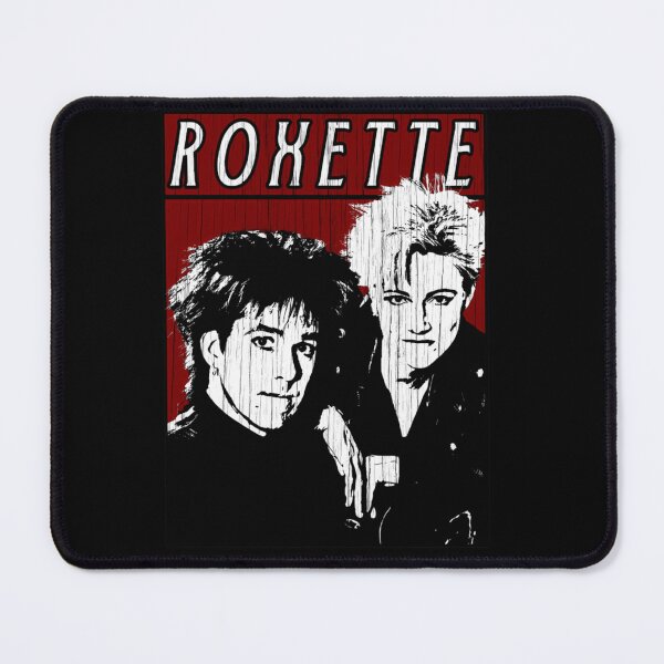 Item preview, Roxette Monochrome Duo Poster Design Today Graphic Art designed and sold by MarienmPancho.