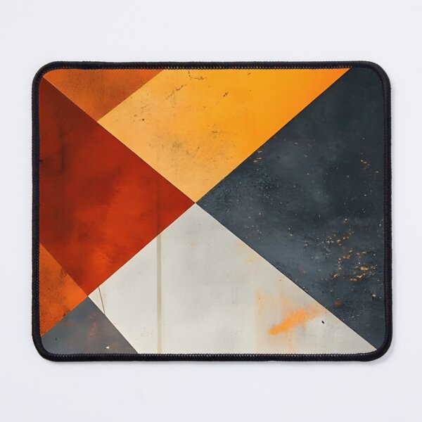 Item preview, Abstract 12 - Orange Industrial Geometry designed and sold by NikaNavi.