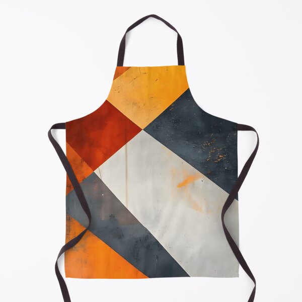 Item preview, Abstract 12 - Orange Industrial Geometry designed and sold by NikaNavi.