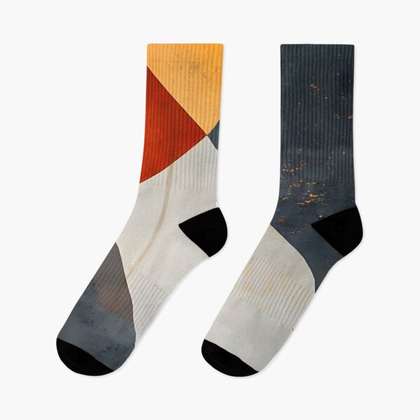 Item preview, Abstract 12 - Orange Industrial Geometry designed and sold by NikaNavi.
