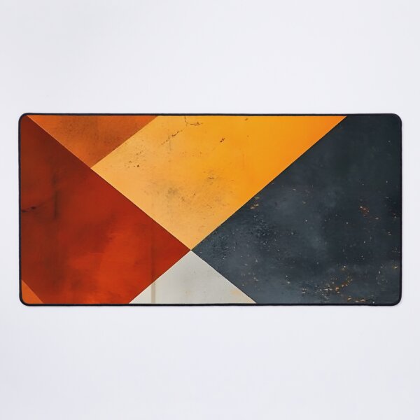 Item preview, Abstract 12 - Orange Industrial Geometry designed and sold by NikaNavi.