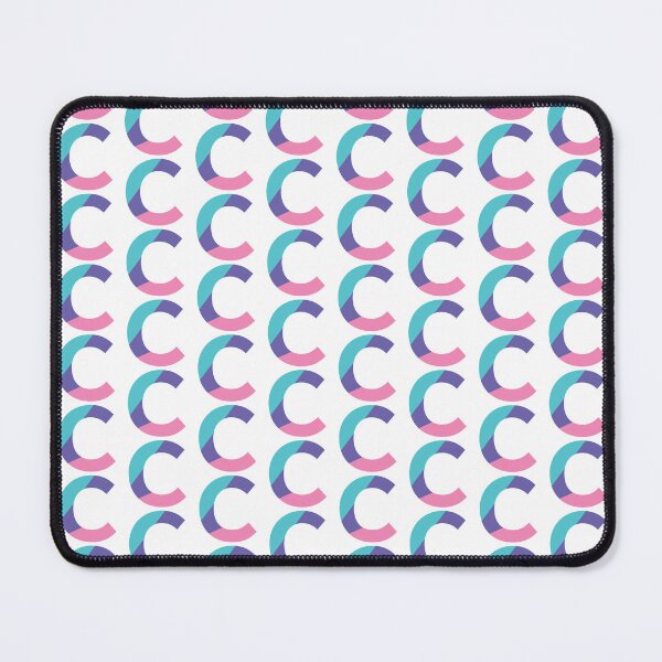 Item preview, Retro Color Block Letter C – Geometric Initial Monogram Design designed and sold by Fontaine Color Co..