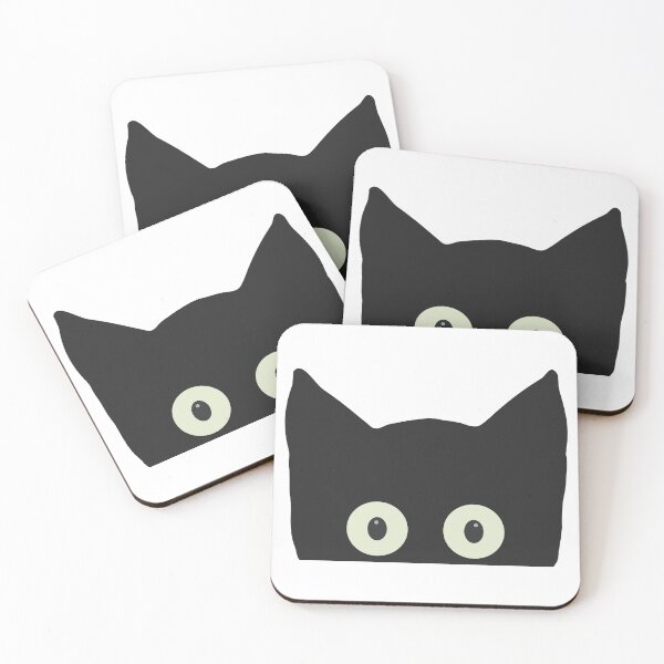 Item preview, Black Kitten Minimalist designed and sold by DJAMALK.