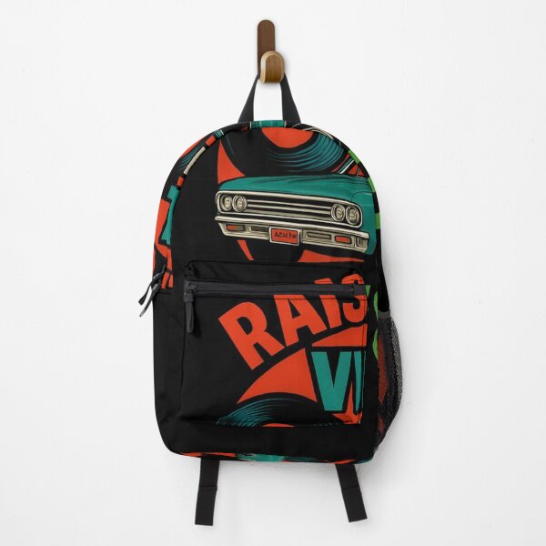 Item preview, Raised On Vinyl and V8s Funny Gift For Vinyl Collectors And Muscle Car Fans designed and sold by WearFine.