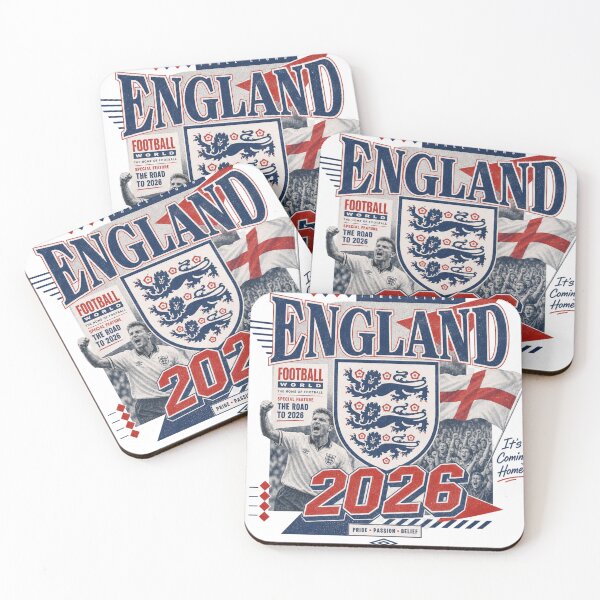 Item preview, England 2026 Football World Cup Glory | Three Lions Fan Supporter Shirt designed and sold by rushaib.
