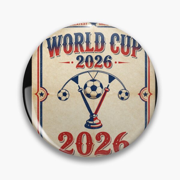 Item preview, Fifa World Cup 2026: USA Canada Mexico retro designed and sold by CREATIVO STUDIO.
