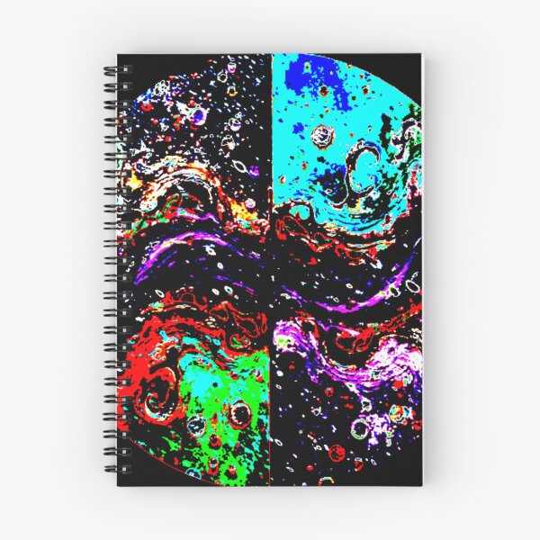 Item preview, cosmic waves round E2 colorful geometric abstract design designed and sold by SmashingDeals.