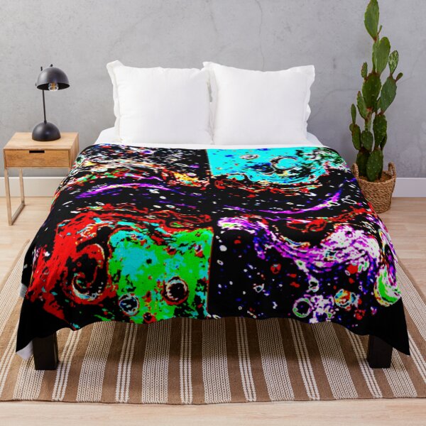 Item preview, cosmic waves round E2 colorful geometric abstract design designed and sold by SmashingDeals.