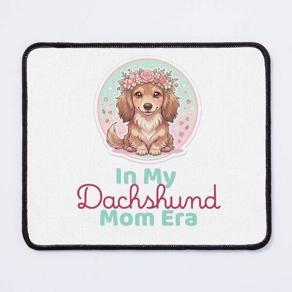 Item preview, In My Dachshund Mom Era 2026, Cute Weiner Dog Mom Gift, Kawaii Mother's Day Sticker designed and sold by natayzedes.