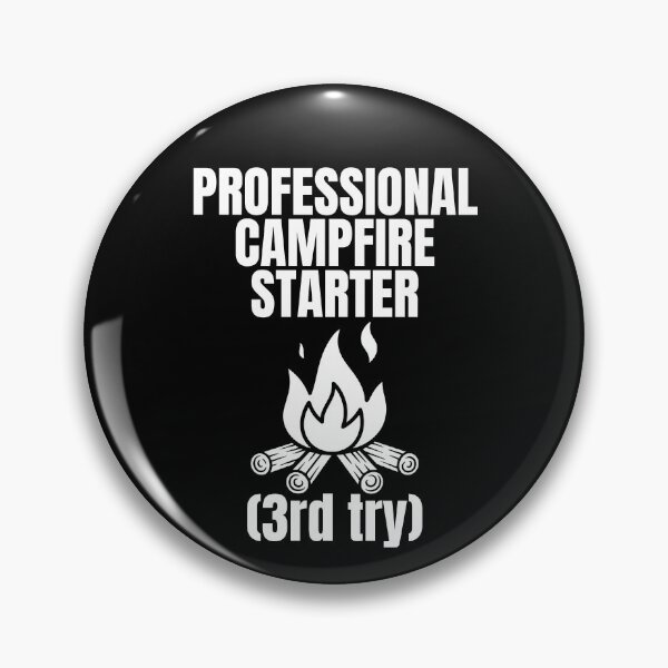 Item preview, Professional Campfire Starter Funny Camping Shirt Men Gift Outdoor Adventure  designed and sold by UnderLip.